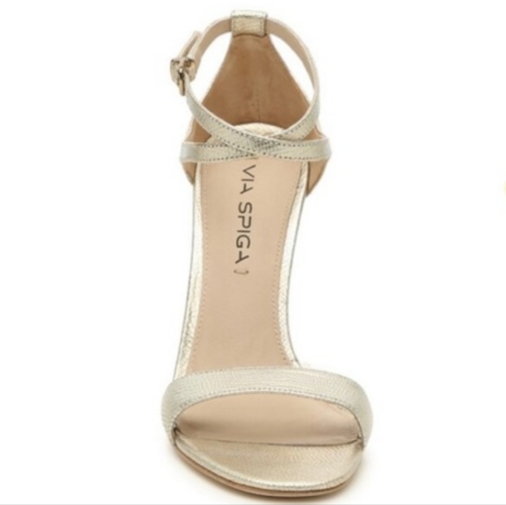 Via Spiga Women's Wendi Crisscross Ankle Strap High-Heel Sandals